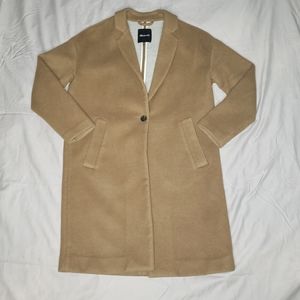 Madewell Monsieur Coat Wool Blend Size L